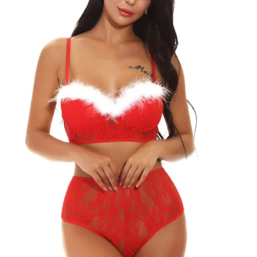 3WISHES Claus' Cutie Bra Set