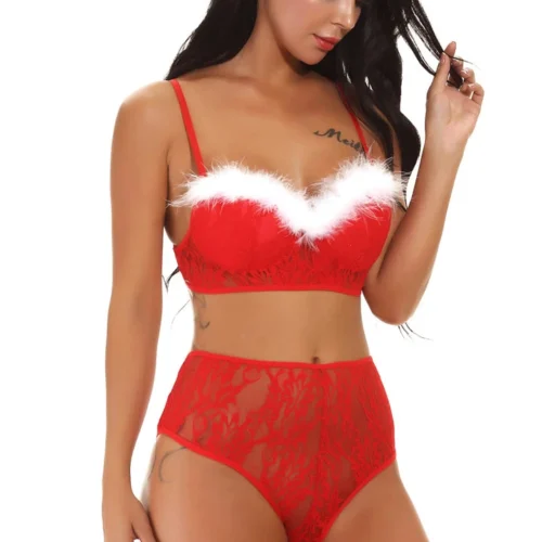 3WISHES Claus' Cutie Bra Set