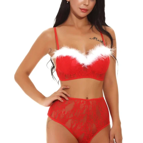 3WISHES Claus' Cutie Bra Set