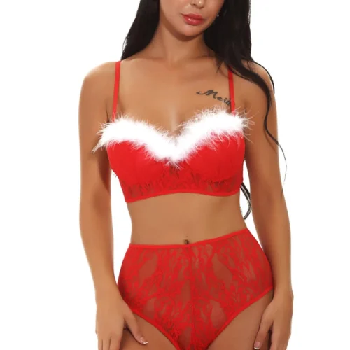 3WISHES Claus' Cutie Bra Set