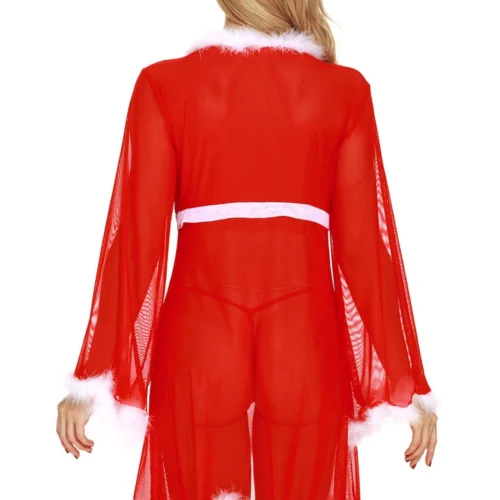 3WISHES Christmas Eve Robe Lingerie