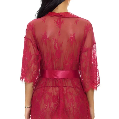 3WISHES Eyelash Lace And Mesh Robe 19 3WISHES Eyelash Lace And Mesh Robe
