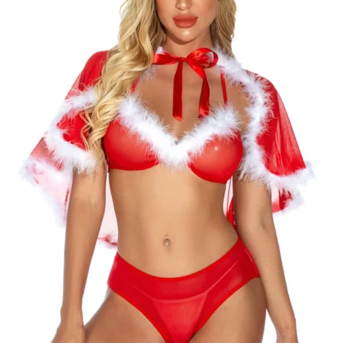 3WISHES Baby It's Cold Bra Set Lingerie