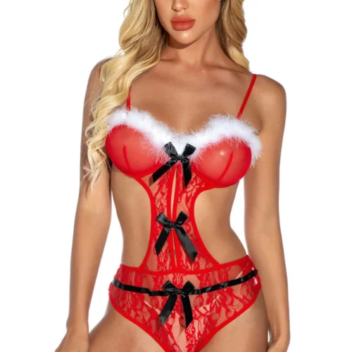 3WISHES Unwrapped Teddy Lingerie