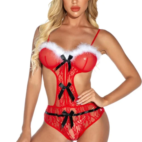 3WISHES Unwrapped Teddy Lingerie