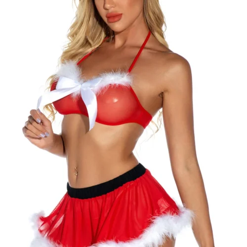 3WISHES Christmas Cutie Bra Set