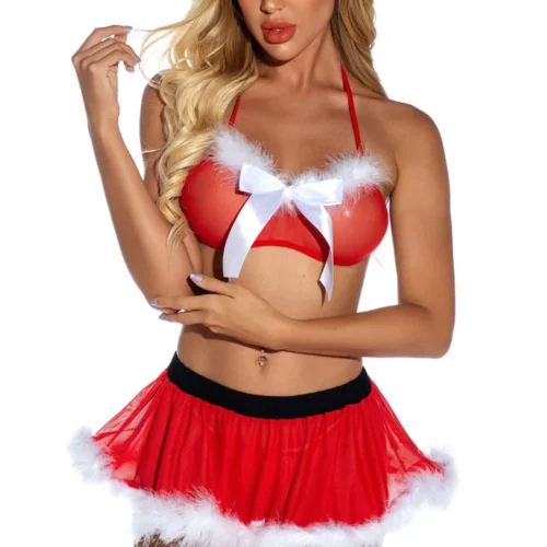 3WISHES Christmas Cutie Bra Set