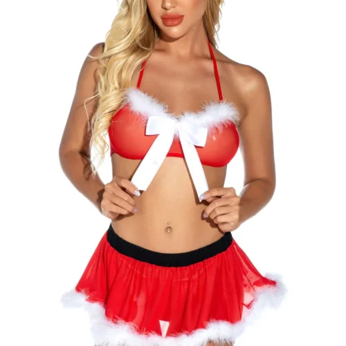 3WISHES Christmas Cutie Bra Set