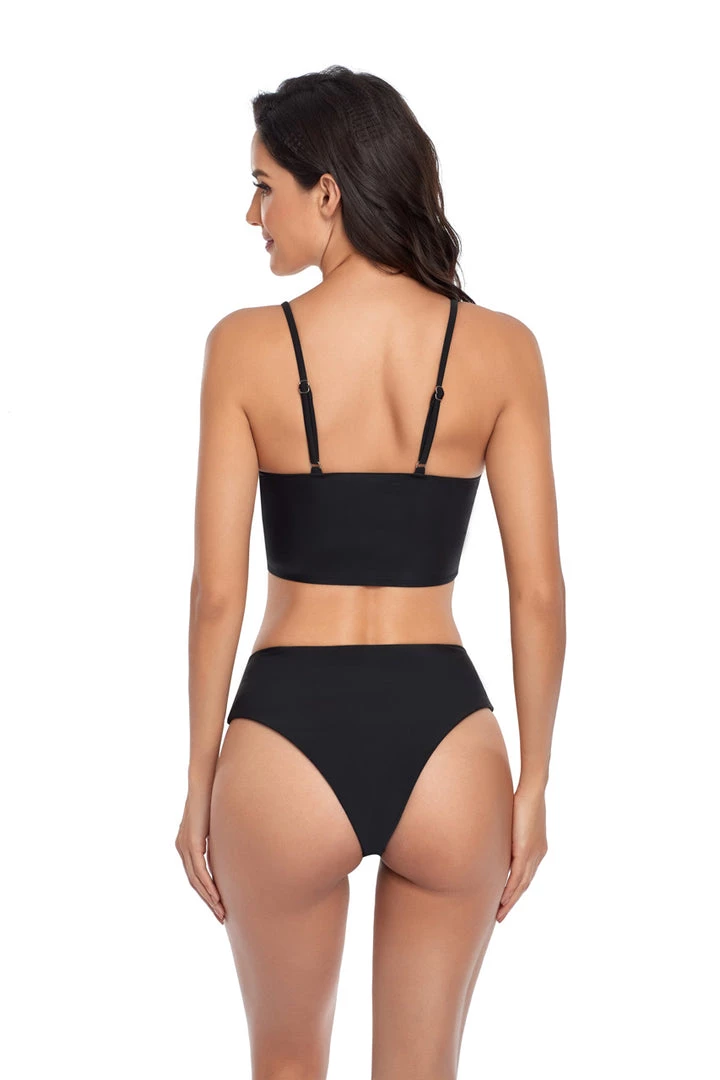 3WISHES Not So Basic Black Bikini Sexy Swimwear 4 3WISHES Not So Basic Black Bikini Sexy Swimwear