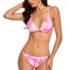3WISHES Pretty In Pink Bikini Sexy Swimwear