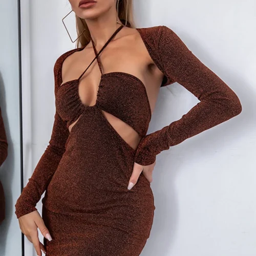 3WISHES Clothing Red Ribbed Dress And Shrug